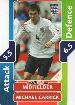 Figurina Michael Carrick - World Cup Match Attax 2006 n. 17 - Topps