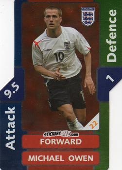 Figurina Michael Owen - World Cup Match Attax 2006 n. 22 - Topps