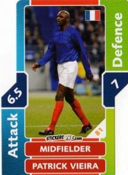Cromo Patrick Verira - World Cup Match Attax 2006 n. 81 - Topps