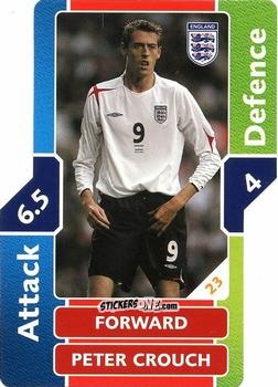 Sticker Peter Crouch - World Cup Match Attax 2006 n. 23 - Topps