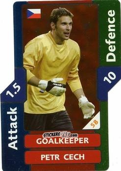 Sticker Petr Cech - World Cup Match Attax 2006 n. 58 - Topps