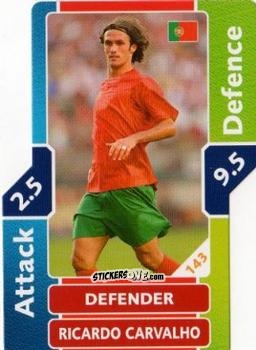 Cromo Ricardo Carvalho - World Cup Match Attax 2006 n. 143 - Topps