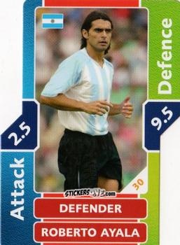 Cromo Roberto Ayala - World Cup Match Attax 2006 n. 30 - Topps