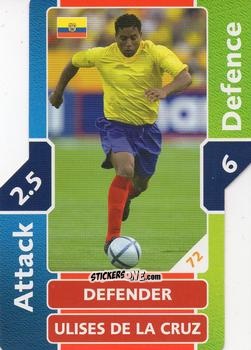 Figurina Ulises De La Cruz - World Cup Match Attax 2006 n. 72 - Topps