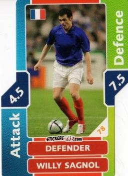 Figurina Willy Sagnol - World Cup Match Attax 2006 n. 78 - Topps