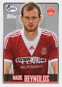 Sticker Mark Reynolds - Scottish Professional Football League 2013-2014 - Topps