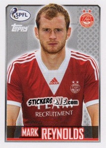 Sticker Mark Reynolds - Scottish Professional Football League 2013-2014 n. 12 - Topps