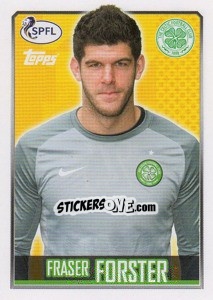 Figurina Fraser Forster - Scottish Professional Football League 2013-2014 - Topps