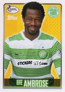 Figurina Efe Ambrose - Scottish Professional Football League 2013-2014 - Topps