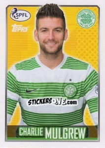 Cromo Charlie Mulgrew - Scottish Professional Football League 2013-2014 - Topps