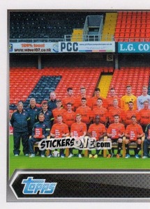 Sticker Team Photo - Scottish Professional Football League 2013-2014 - Topps