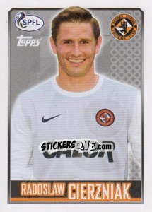Sticker Radoslaw Cierzniak - Scottish Professional Football League 2013-2014 - Topps