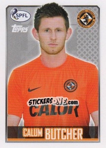 Sticker Calum Butcher - Scottish Professional Football League 2013-2014 - Topps