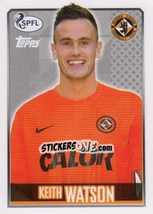 Sticker Keith Watson - Scottish Professional Football League 2013-2014 - Topps