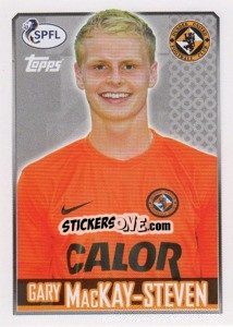 Sticker Gary MacKay-Steven - Scottish Professional Football League 2013-2014 n. 49 - Topps