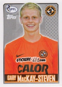 Cromo Gary MacKay-Steven - Scottish Professional Football League 2013-2014 - Topps