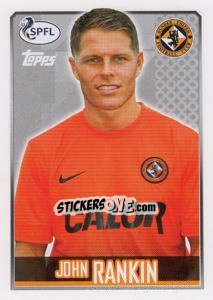 Sticker John Rankin - Scottish Professional Football League 2013-2014 - Topps