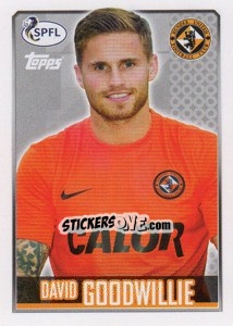 Sticker David Goodwillie - Scottish Professional Football League 2013-2014 n. 51 - Topps