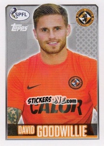 Cromo David Goodwillie - Scottish Professional Football League 2013-2014 - Topps