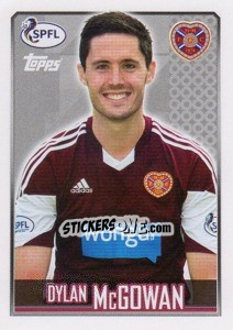 Figurina Dylan McGowan - Scottish Professional Football League 2013-2014 - Topps