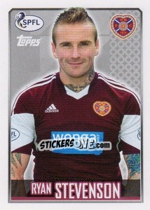 Sticker Ryan Stevenson - Scottish Professional Football League 2013-2014 - Topps