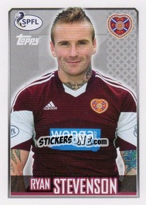 Sticker Ryan Stevenson - Scottish Professional Football League 2013-2014 n. 63 - Topps