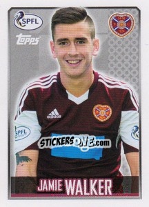 Figurina Jamie Walker - Scottish Professional Football League 2013-2014 - Topps