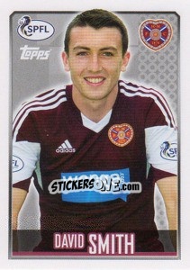 Figurina David Smith - Scottish Professional Football League 2013-2014 - Topps