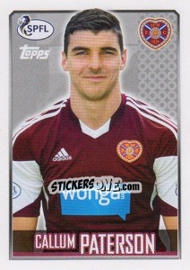 Sticker Callum Paterson - Scottish Professional Football League 2013-2014 n. 68 - Topps