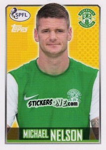 Sticker Michael Nelson - Scottish Professional Football League 2013-2014 n. 76 - Topps