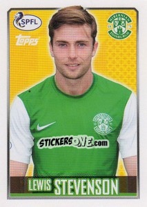 Sticker Lewis Stevenson - Scottish Professional Football League 2013-2014 n. 77 - Topps