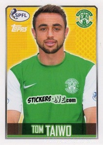 Sticker Tom Taiwo - Scottish Professional Football League 2013-2014 n. 78 - Topps