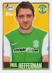 Cromo Paul Heffernan - Scottish Professional Football League 2013-2014 - Topps