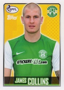 Sticker James Collins - Scottish Professional Football League 2013-2014 - Topps