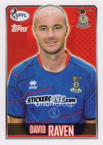 Sticker David Raven - Scottish Professional Football League 2013-2014 - Topps