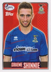 Sticker Graeme Shinnie - Scottish Professional Football League 2013-2014 n. 93 - Topps