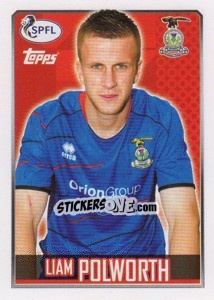 Sticker Liam Polworth - Scottish Professional Football League 2013-2014 - Topps