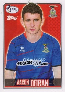 Sticker Aaron Doran - Scottish Professional Football League 2013-2014 - Topps