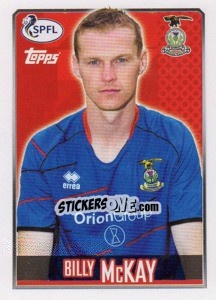 Cromo Billy McKay - Scottish Professional Football League 2013-2014 - Topps