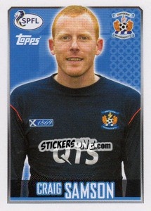 Cromo Craig Samson - Scottish Professional Football League 2013-2014 - Topps