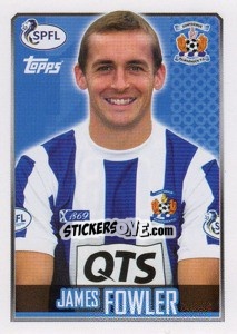 Sticker James Fowler - Scottish Professional Football League 2013-2014 n. 106 - Topps