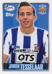 Sticker Jeroen Tesselaar - Scottish Professional Football League 2013-2014 - Topps