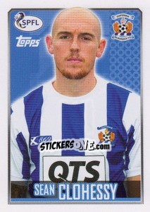 Sticker Sean Clohessy - Scottish Professional Football League 2013-2014 - Topps