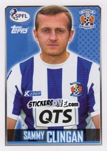 Sticker Sammy Clingan - Scottish Professional Football League 2013-2014 - Topps