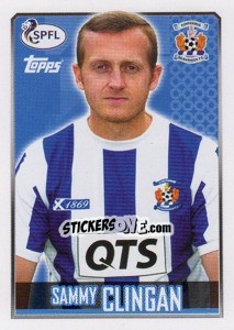 Figurina Sammy Clingan - Scottish Professional Football League 2013-2014 - Topps