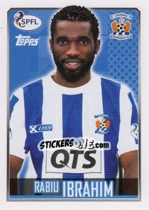 Sticker Rabiu Ibrahim - Scottish Professional Football League 2013-2014 n. 113 - Topps