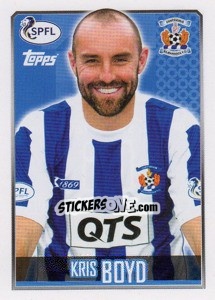 Sticker Kris Boyd - Scottish Professional Football League 2013-2014 - Topps