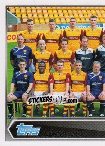 Cromo Team Photo - Scottish Professional Football League 2013-2014 - Topps