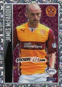 Sticker James McFadden (Star Player) - Scottish Professional Football League 2013-2014 - Topps