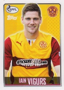 Sticker Iain Vigurs - Scottish Professional Football League 2013-2014 n. 129 - Topps